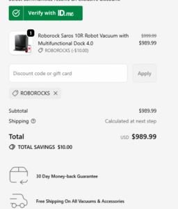roborocks-checkout-page-discount-working