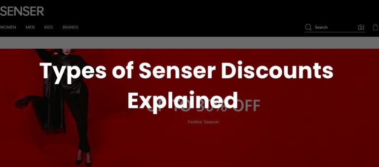 types-of-senser-discount-explained